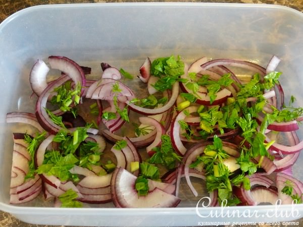 Скумбрия пряного-мокрого посола (вариант)