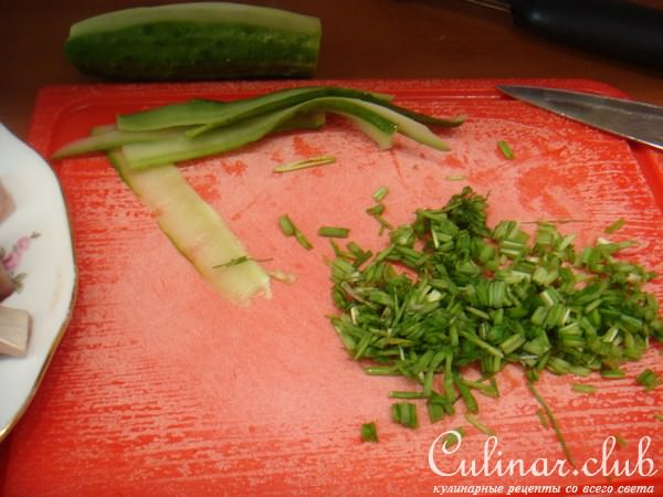 Русская закуска с селедкой