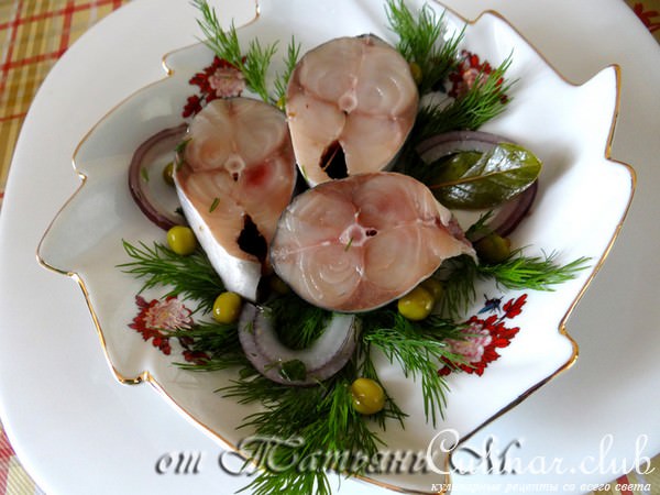 Скумбрия пряного-мокрого посола (вариант)
