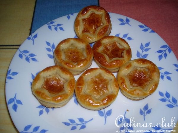 Тарталетки с красной икрой