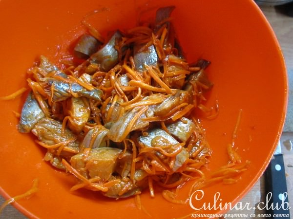 Закуска Хё из сельди 