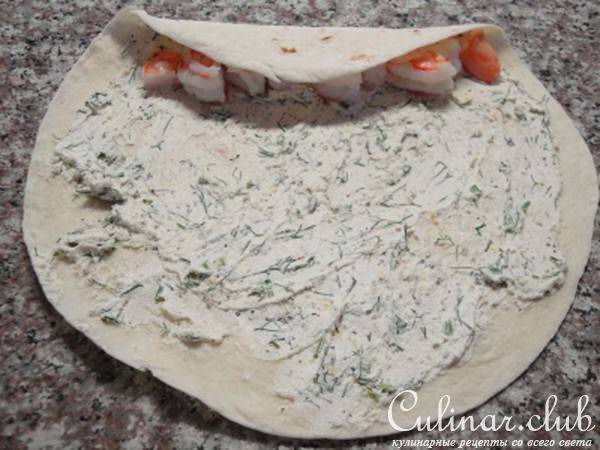 Упакованные Креветки с Козьим Сыром ! ! !