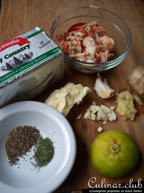 Lobster Rolls / Lobster Sandwich /Сандвич с мясом лобстера.