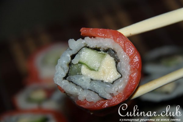Роллы "Обыкновенно-скучные" но очень вкуснючие