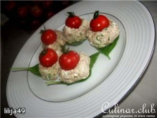 Polpettine di ricotta-рыбно-рикотовые шарики