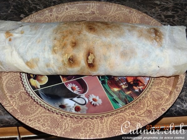 Закусочный рулетик с сёмгой