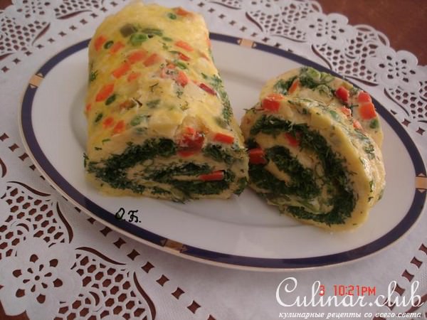 закуска сырная мозаика с овощами
