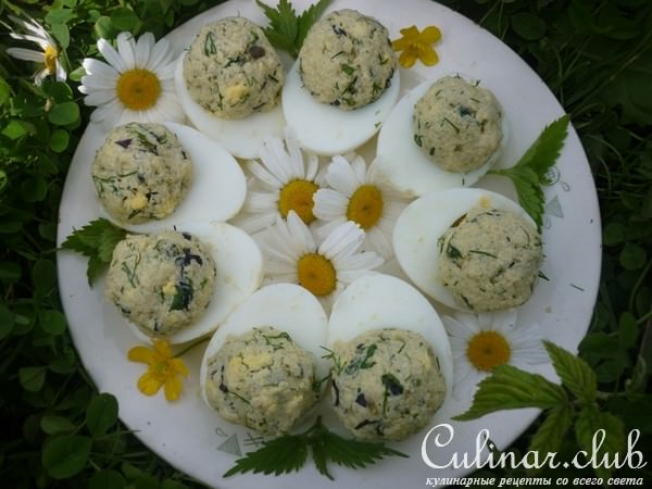 Фаршированные яйца или ещё один вариант Закусь-Кускусь