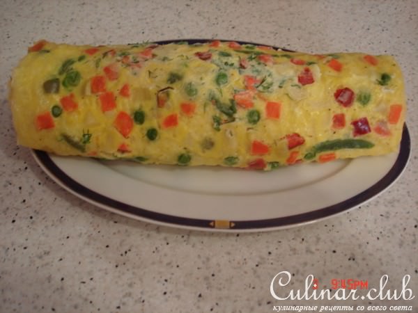 закуска сырная мозаика с овощами