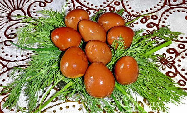 Перепелинные яйца по-китайски