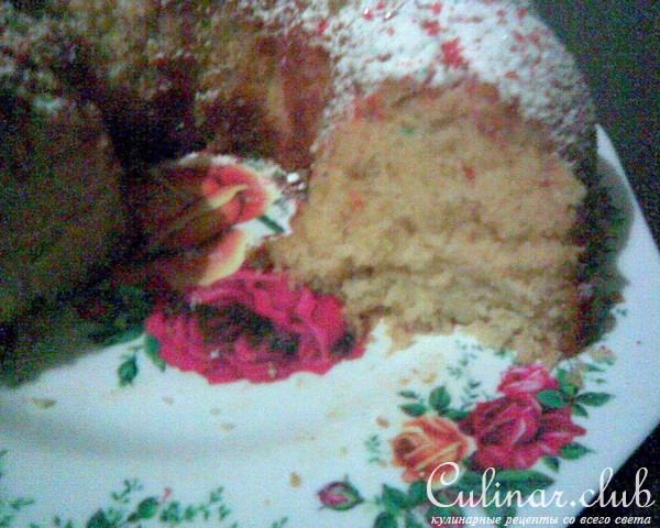 Быстрый кекс (на сыворотке)