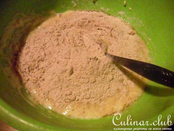 Овсяный кекс с сухофруктами