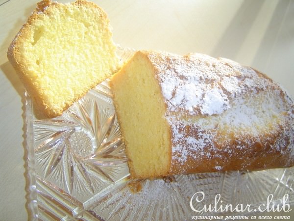 Кекс классический на яичном ликёре-Klassiker:Eierlikrkuchen