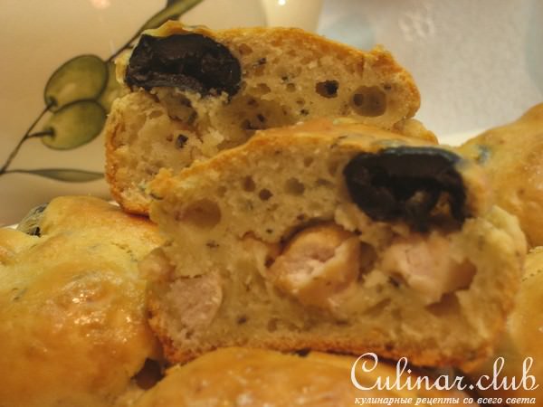 Пряные маффины с начинкой
