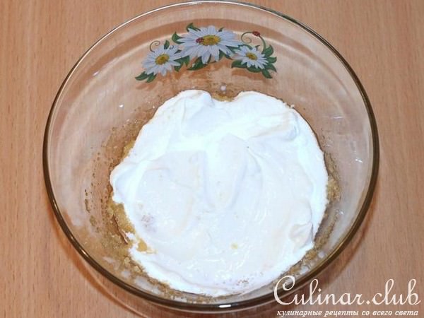 Кексы c черникой без яиц