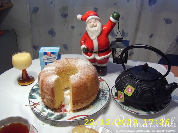 Пирог с яичным ликёром (Eierlikr-Kuchen)
