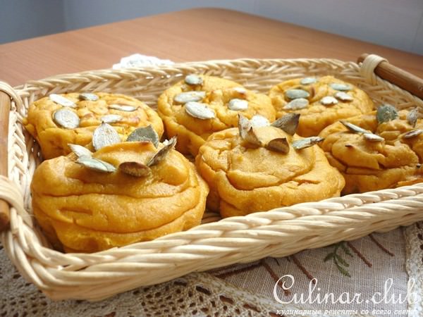 Тыквенные кексы с Киккоманчиком( декретные рецептики №15)