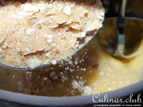 Овсяные кексы с коричневым сахаром