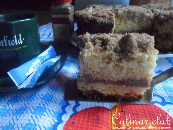 Coffee Cake - кекс с коричным штрейзелем