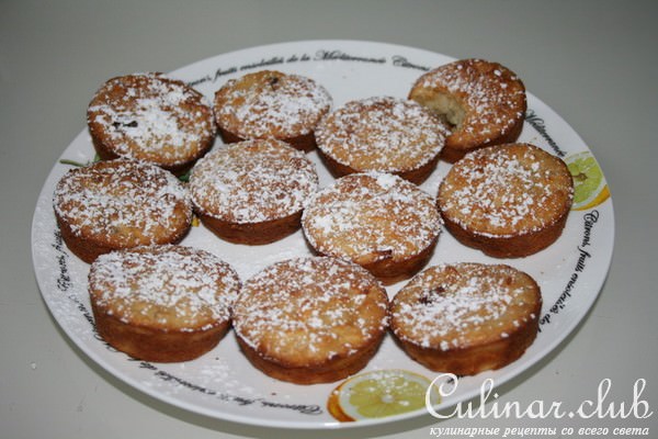 Овсянные кексы с финиками