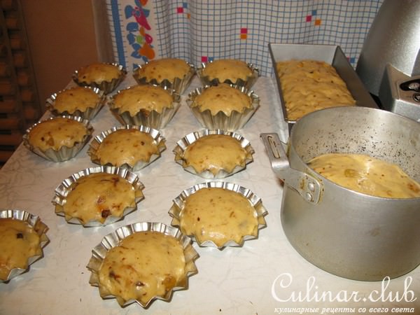 Кексы и кексики с сухофруктами