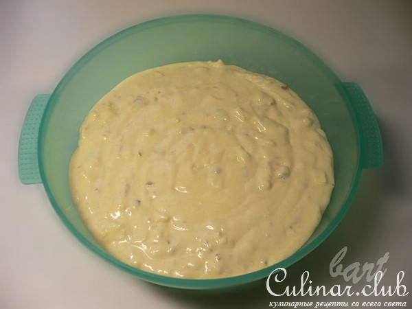 Кекс с белым шоколадом и кофейным ликером.