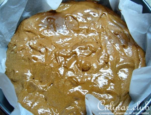 Шоколадный кекс на белках
