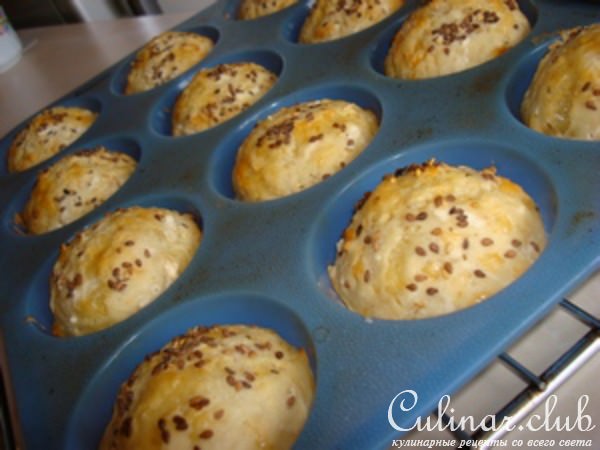 сырные кексики на пиве