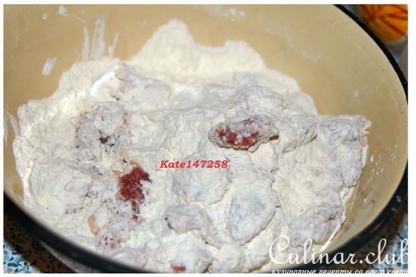 Бананово-клубничные кексики (маффины)_Bаnаnа Strawberry Muffins