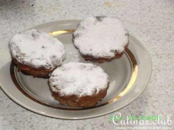 Картофельные кексы (мой вариант)