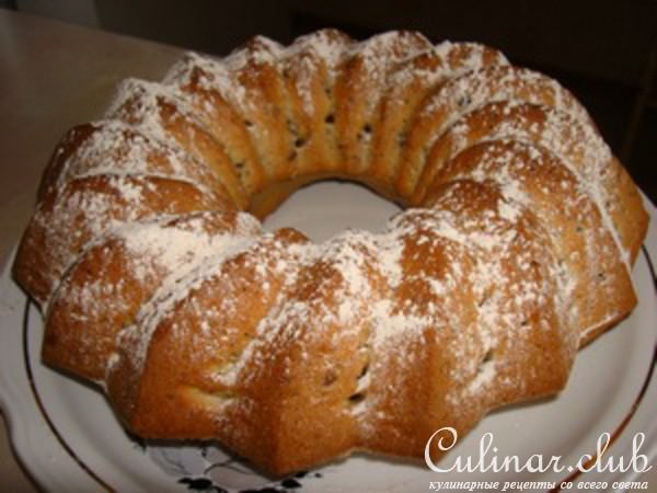 Пьяный банановый кекс