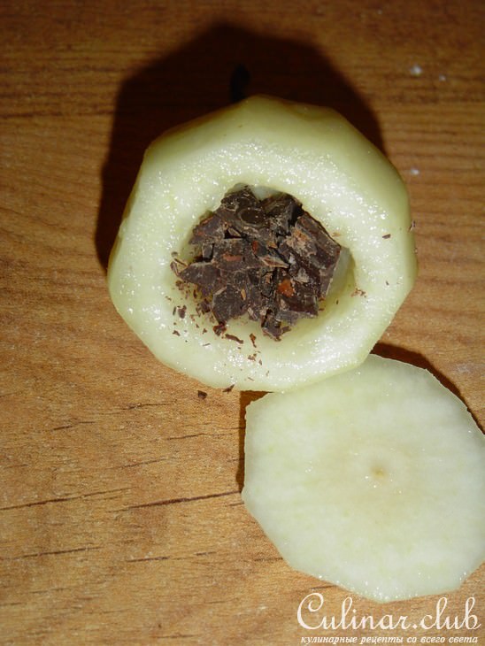 Маффины с грушей и шоколадом