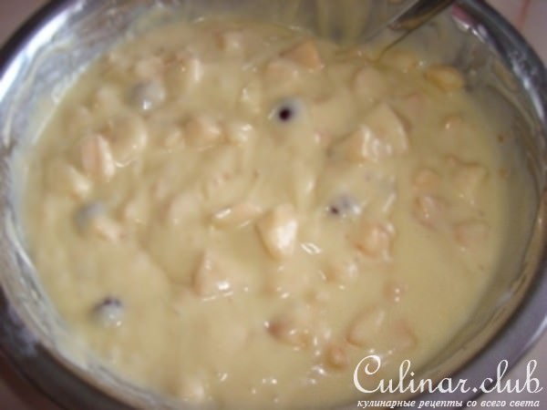 Маффины с яблоками и клюквой
