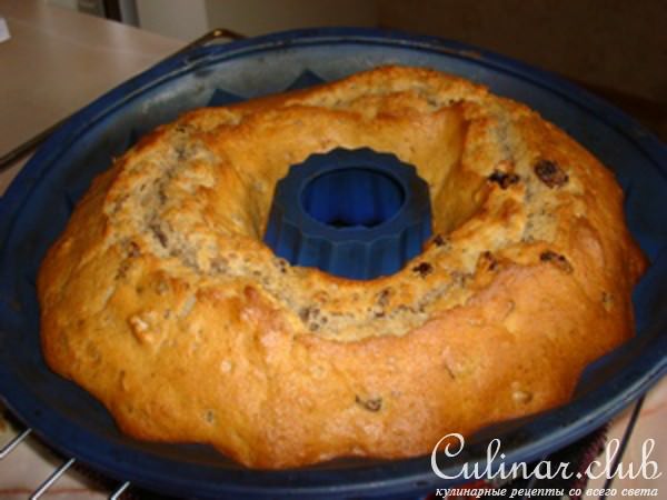 Пьяный банановый кекс