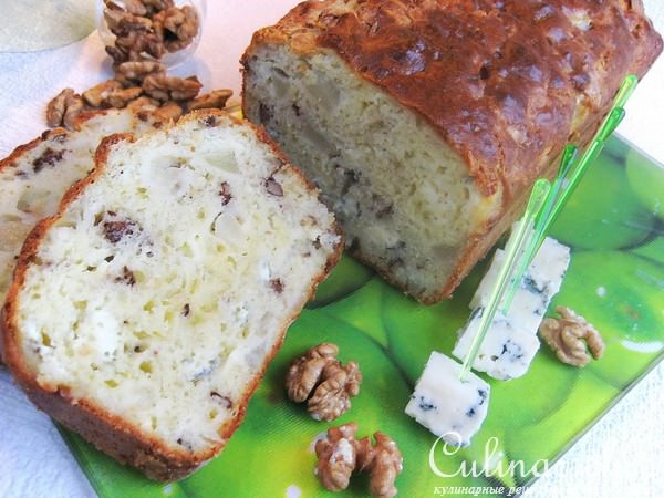 кекс с Голубым сыром и .....