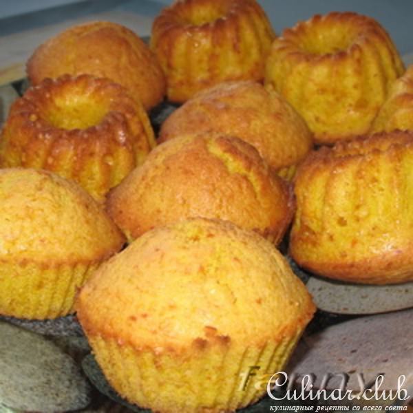 Тыквенные маффины с корицей