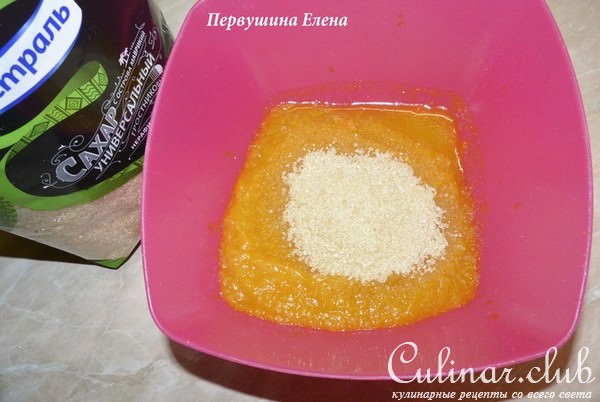 Кекс "Тигровый" с кунжутом