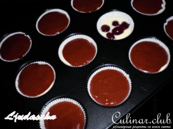 Donauwellen-Muffins
