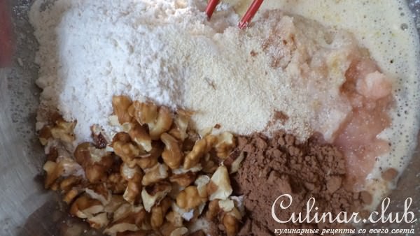 Маффины с яблоком и орехами. (продолжение темы рецептов Турецкой кухни).