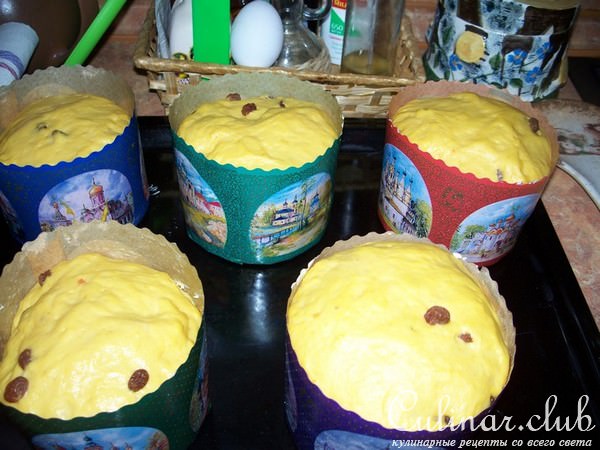 Кулич морковный