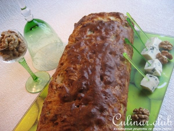 кекс с Голубым сыром и .....