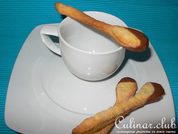Печенье ложечки к капучино