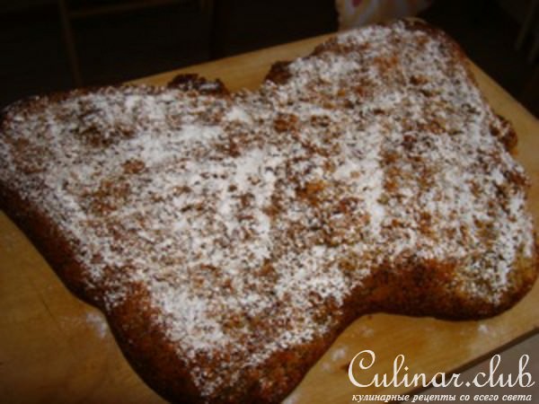 Медовый кекс с маком