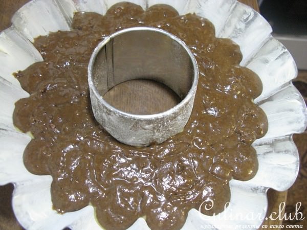 Кекс трехслойный :)