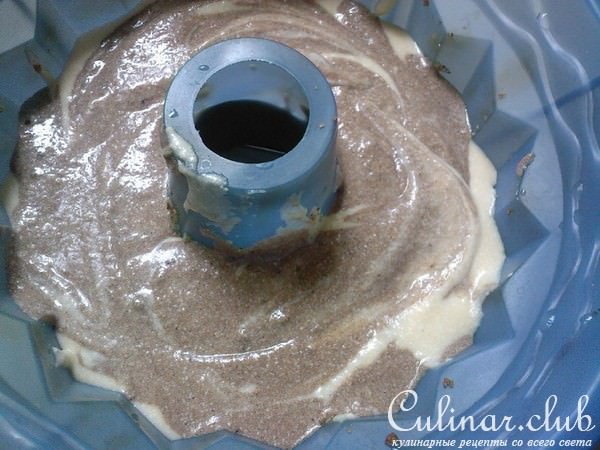 "многовкусовой" пирог с ореховой начинкой