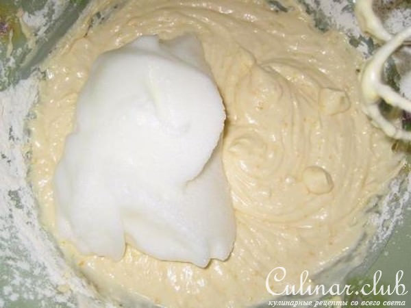 Апельсиновый кекс с шоколадной крошкой