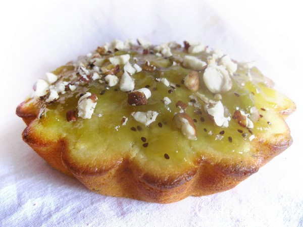 Манник с киви и яблоком