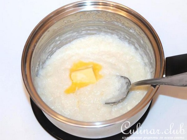 Рисовое суфле с изюмом
