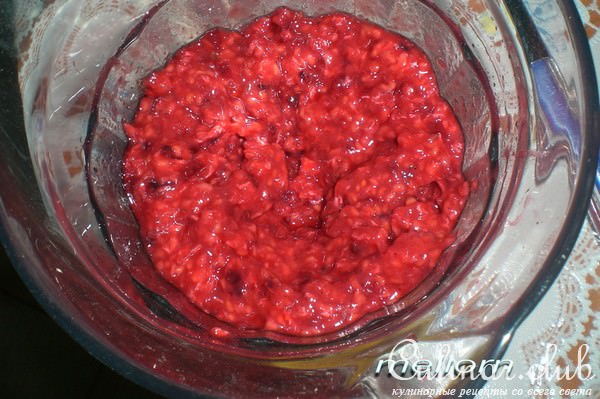 Кексы с малиной и ежевикой