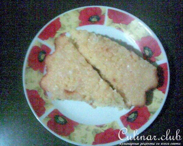 Лимонный манник с ананасами (на сыворотке)